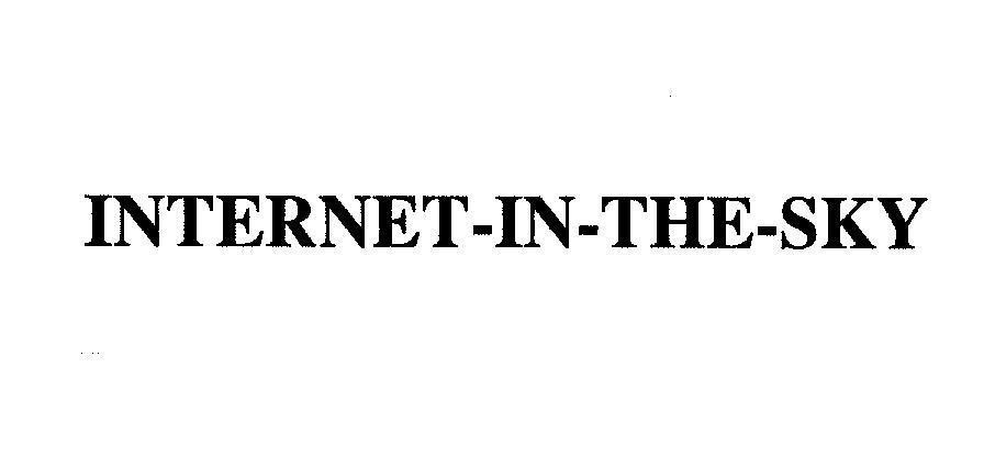 Mẫu nhãn hiệu INTERNET-IN-THE-SKY