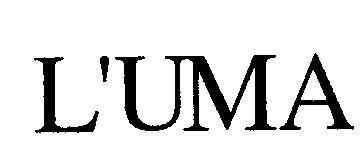 Mẫu nhãn hiệu L'UMA