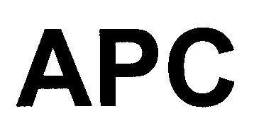 Mẫu nhãn hiệu APC