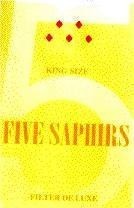 Mẫu nhãn hiệu KING SIZE FIVE SAPHIRS FILTER DELUXE,5