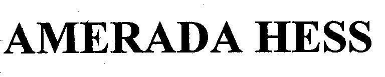 Mẫu nhãn hiệu AMERADA HESS