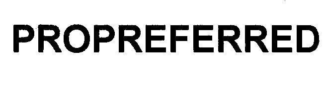Mẫu nhãn hiệu PROPREFERRED