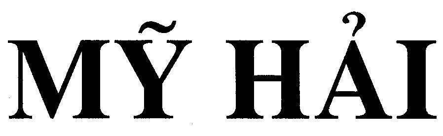 Mẫu nhãn hiệu Mỹ Hải
