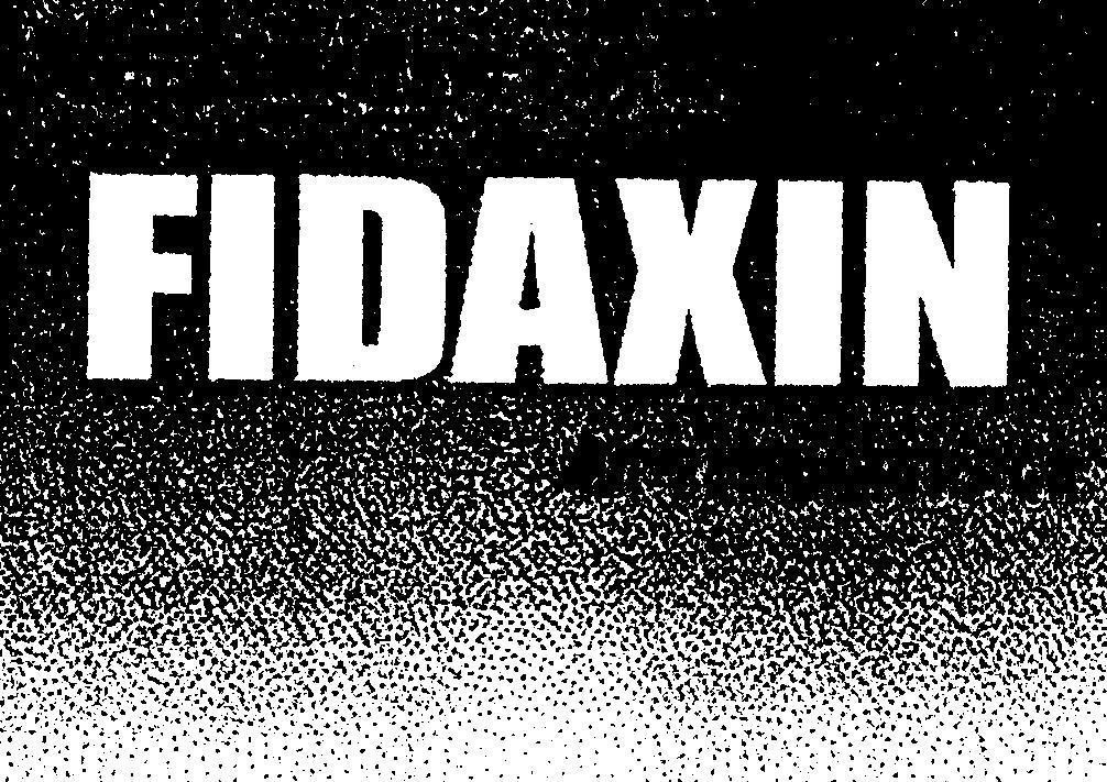 Mẫu nhãn hiệu FIDAXIN