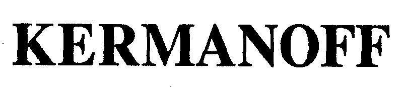 Mẫu nhãn hiệu KERMANOFF