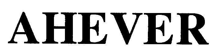 Mẫu nhãn hiệu AHEVER