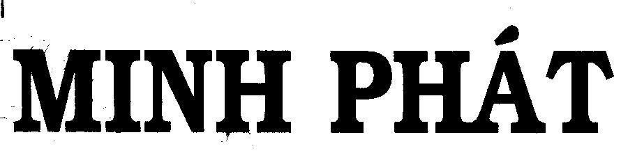 Mẫu nhãn hiệu MINH PHáT