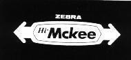 Mẫu nhãn hiệu ZEBRA HI-MCKEE