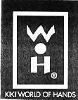 Mẫu nhãn hiệu W O H KIKI WORLD OF HANDS