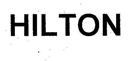 Mẫu nhãn hiệu HILTON