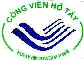 Mẫu nhãn hiệu CONG VIEN Hồ Tây HOTAY RECREATION PARK