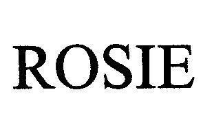 Mẫu nhãn hiệu ROSIE
