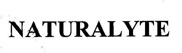 Mẫu nhãn hiệu NATURALYTE