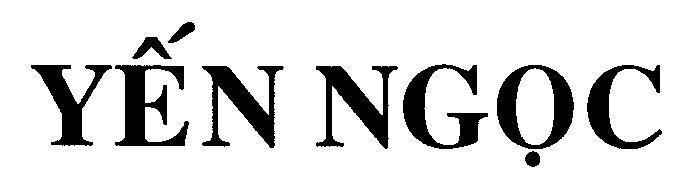 Mẫu nhãn hiệu YếN NGọC