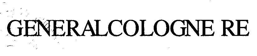 Mẫu nhãn hiệu GENERALCOLOGNE RE