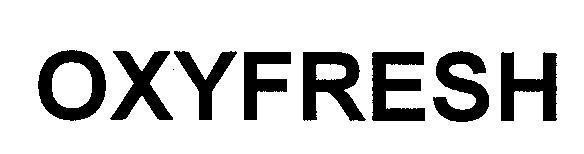 Mẫu nhãn hiệu OXYFRESH