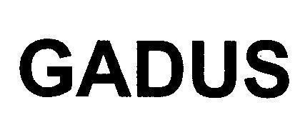 Mẫu nhãn hiệu GADUS