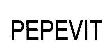 Mẫu nhãn hiệu PEPEVIT