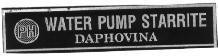 Mẫu nhãn hiệu PH WATER PUMP STARRITE DAPHOVINA
