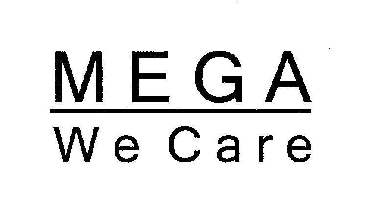 Mẫu nhãn hiệu MEGA WE CARE