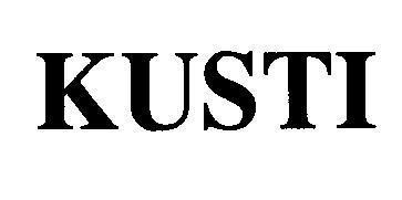Mẫu nhãn hiệu KUSTI