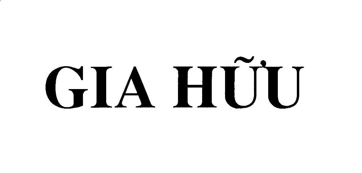 Mẫu nhãn hiệu GIA HữU