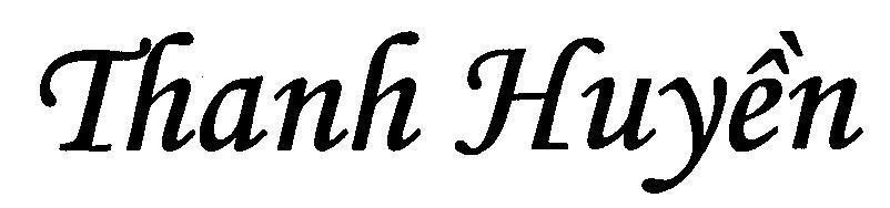 Mẫu nhãn hiệu Thanh Huyền