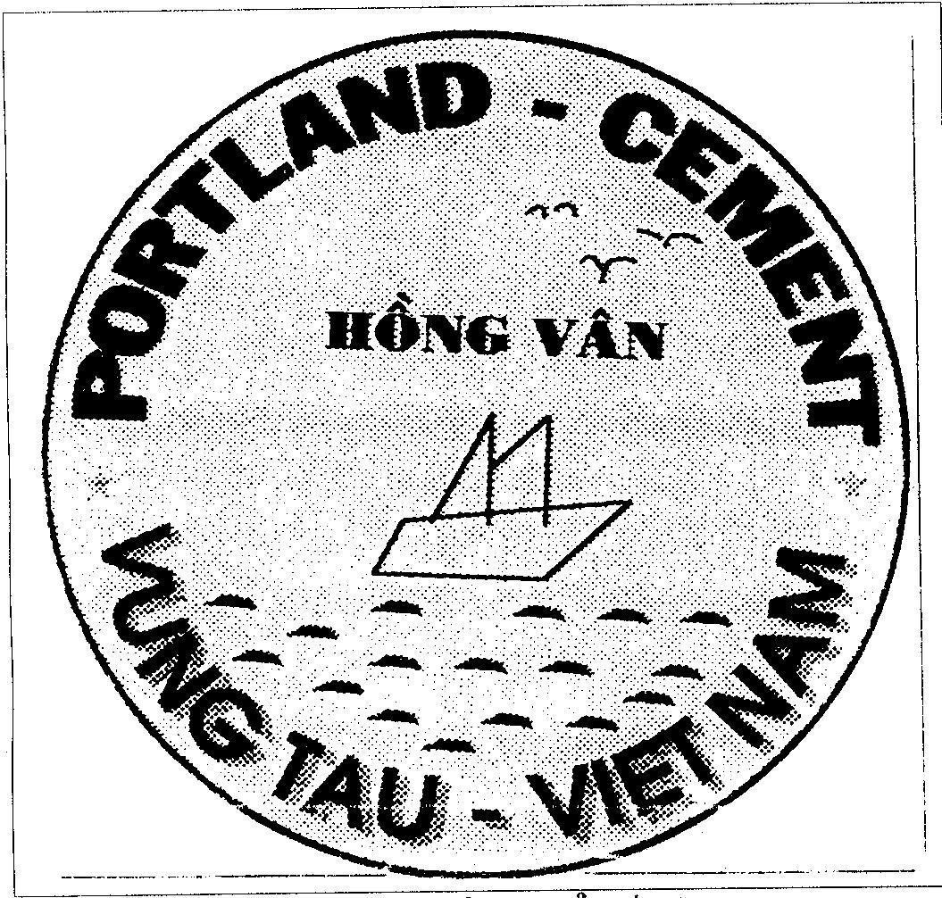 Mẫu nhãn hiệu HồNG VÂN PORTLAND CEMENT VUNG TAU VIET NAM