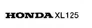 Mẫu nhãn hiệu HONDA XL 125