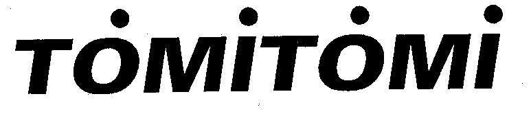 Mẫu nhãn hiệu TOMITOMI