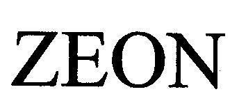 Mẫu nhãn hiệu ZEON