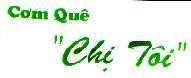 Mẫu nhãn hiệu Cơm quê "chị tôi"