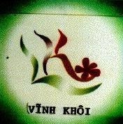 Mẫu nhãn hiệu VK Vĩnh Khôi
