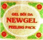 Mẫu nhãn hiệu GEL BÔI DA NEWGEL PEELING PACK