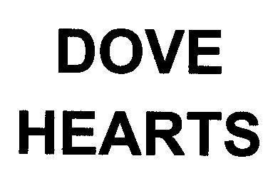 Mẫu nhãn hiệu DOVE HEARTS