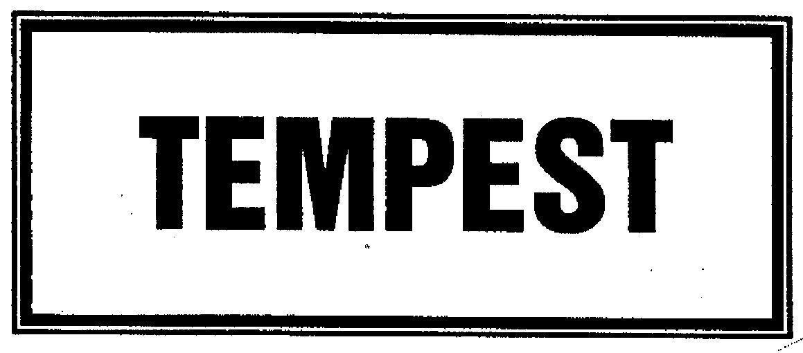 Mẫu nhãn hiệu TEMPEST
