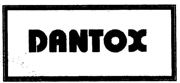 Mẫu nhãn hiệu DANTOX