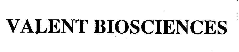 Mẫu nhãn hiệu VALENT BIOSCIENCES