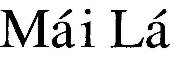 Mẫu nhãn hiệu Mái Lá