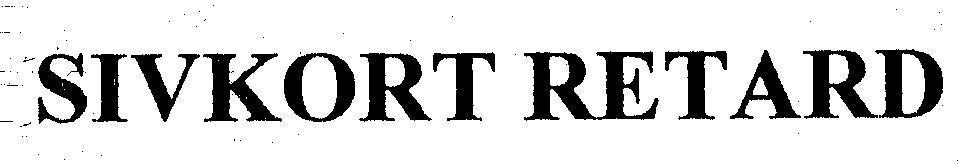Mẫu nhãn hiệu SIVKORT RETARD