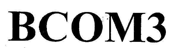 Mẫu nhãn hiệu BCOM3