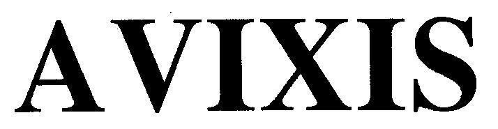 Mẫu nhãn hiệu AVIXIS