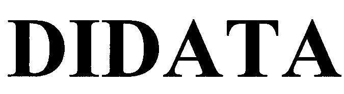 Mẫu nhãn hiệu DIDATA