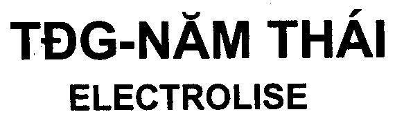 Mẫu nhãn hiệu TĐG-NĂM THáI ELECTROLISE
