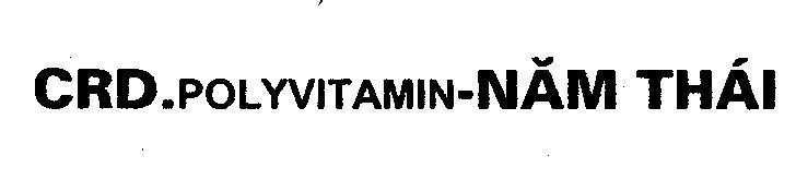 Mẫu nhãn hiệu CRD. POLYVITAMIN-NĂM THáI