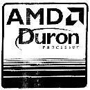 Mẫu nhãn hiệu AMD DURON PROCESSOR