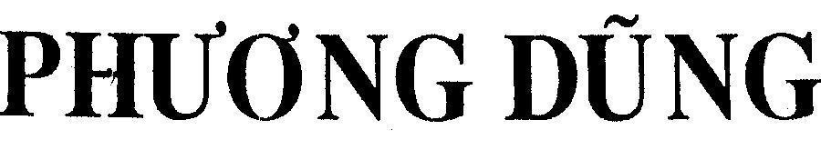 Mẫu nhãn hiệu PHƯƠNG DũNG