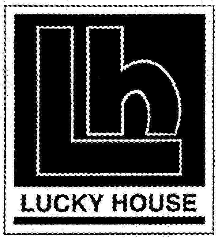 Mẫu nhãn hiệu LH LUCKY HOUSE