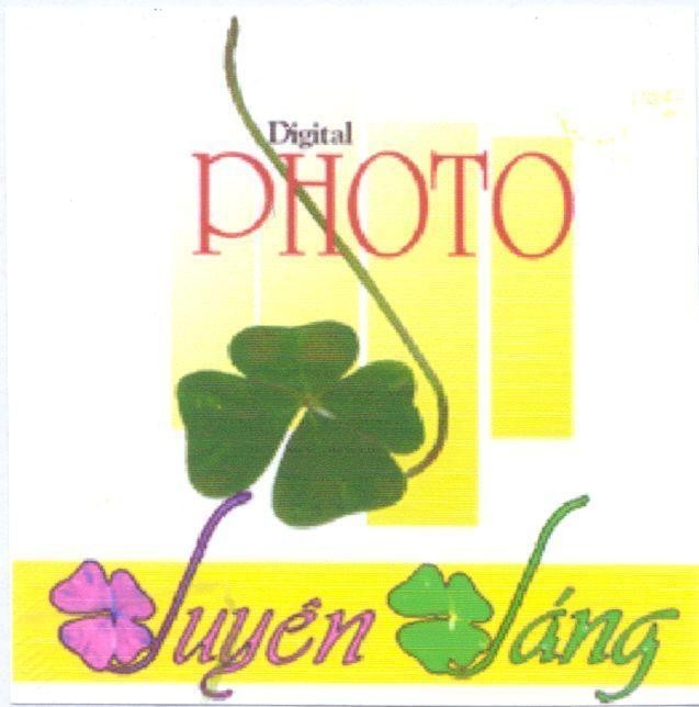 Mẫu nhãn hiệu Digital PHOTO duyên dáng