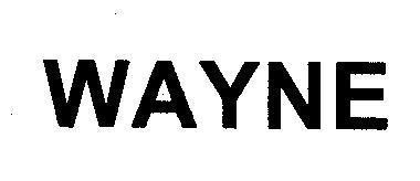 Mẫu nhãn hiệu WAYNE